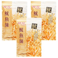 珍珍 魷魚絲, 80g, 3包