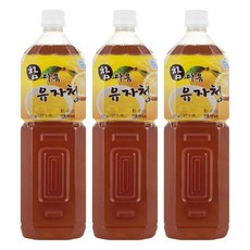 Panax 柚子茶濃縮汁, 1.5L, 3瓶