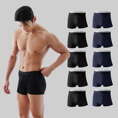 C.O.B 男士無痕冰絲四角褲 10件組 2