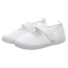 KKOKKOMASHOE 孩童魔鬼氈室內便鞋 KD002 190mm 白色