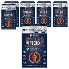 NATUREDREAM 維生素B有益於活力, 30顆, 6個