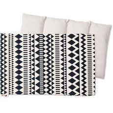 紅豆暖暖包熱敷墊+幾何圖形套, 1組