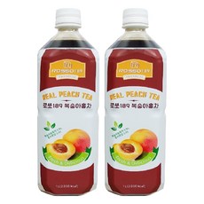 파낙스 로쏘 189 복숭아홍차, 1L, 2개