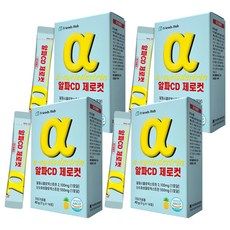 프렌즈허브 알파시클로덱스트린 알파CD 제로컷, 4개, 42g