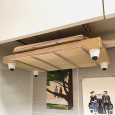 Univox 不鏽鋼簡易砧板掛架 支架 瀝乾架 2層, 1個, 銀色