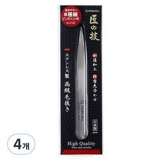 Green Bell Takumi 內生毛髮鑷子 鑷子 G-2152, 隨機出貨, 4支