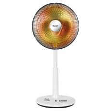 K page 座式碳素左右旋轉電暖器 防傾倒安全裝置 簡易操作, KEH-S25CB