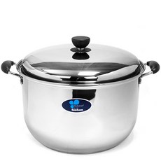 Kitchen-Art 雙耳不鏽鋼深湯鍋+鍋蓋, 銀色, 30cm