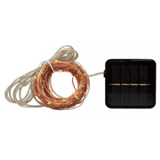 IFTTT LED太陽能燈串, 黑色, 1個