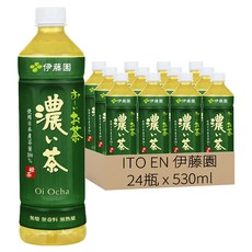 ITO EN 伊藤園 日式綠茶 濃味, 530ml, 24瓶