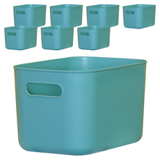 BONOHOUSE Pantry 四季生活收納籃, 薄荷綠, S(253 x 180 x 160 mm), 8個