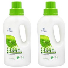 台塑生醫 洗寶 環保洗衣精, 1kg, 2瓶