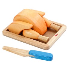 VOILA 烤雞切塊玩具組 S033, 混色