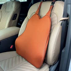 CARTEM 感嘆3D記憶棉車用腰靠墊 + 防塵袋, 1個, 棕色