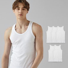 BYC 클래식 민소매 런닝 5매 세트