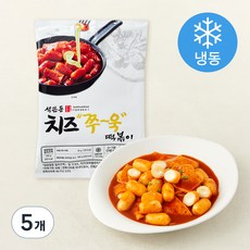 석관동떡볶이 치즈쭈욱 (냉동), 420g, 5개