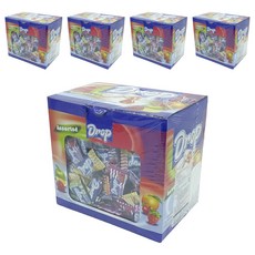 Drop 水果夾心軟糖 6種口味, 1kg, 5盒
