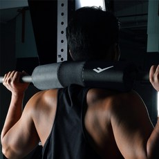 PRO-SPECS 力量訓練防滑健身槓鈴護墊, 1個, 黑色