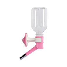 HERCHY 禾其幼犬飲水器, 水量300cc, 粉色, 1個