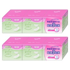 Kotex 靠得住 超薄輕柔護墊 純淨無香, 14.5cm, 84片, 2組