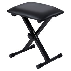 Mighty King 鋼琴調高椅 MKB120, 黑色, 1個