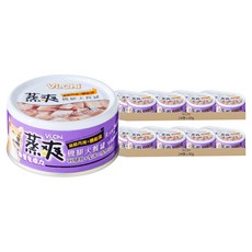 Vi.Chi 蒸爽機腿犬餐罐 能量免疫力, 80g, 48個, 雞腿肉 + 紫米 + 維他命B