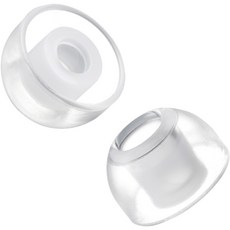 AZLA SednaEarfit Crystal Galaxy Buds2 Pro 專用基本型耳塞套 M 4入, 單一商品, 透明珍珠