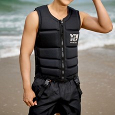 WEEK9 Life Week夾克救生衣, 黑色