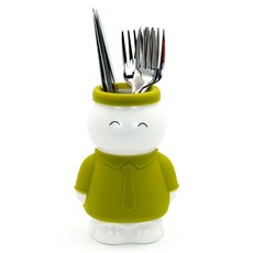 Eco Love 可愛餐具筒, 綠色
