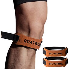 Lo at Lo 牛皮護膝 2入, 1個, 棕色