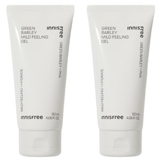 INNISFREE 青麥溫和去角質凝膠, 120ml, 2條