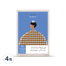 쟈드리 호박차 잎차형 소봉투, 4g, 1개입, 4개