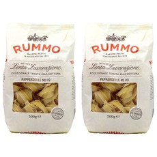 RUMMO 路莫 義大利鳥巢寬麵, 500g, 2個
