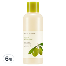 네이처리퍼블릭 진짜진짜 촉촉한 올리브 토너, 180ml, 6개