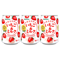 SANGARIA 草莓牛奶, 275ml, 3罐