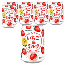 SANGARIA 草莓牛奶, 275ml, 6罐