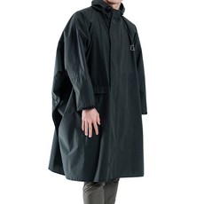 Libero 로스 레인 판초우비 방수, 블랙, 1개