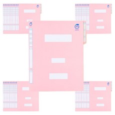 서일화일 친환경 정부화일, 분홍, 40개
