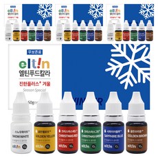 LTIN 食用色素 濃鬱Plus 冬季 6件組, 60g, 4套