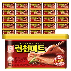 한성기업 런천 미트, 200g, 25개
