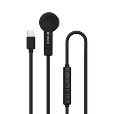 IRIVER Type-C 開放式有線耳機, 黑色, IDP-C550i