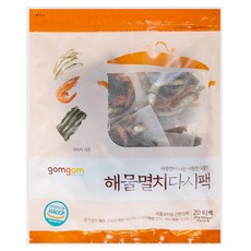 곰곰 해물멸치다시팩, 320g, 1개