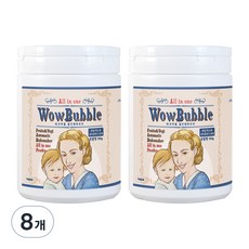 와우버블 식기세척기용세제 분말형, 700g, 8개