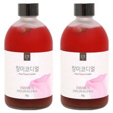 우리꽃연구소 장미 코디얼, 450g, 1개입, 2개