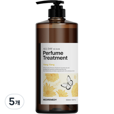 메디레머디 올데이 데오르 퍼퓸 트리트먼트 일랑일랑, 1L, 5개