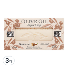 고리1919 올리브오일 슈퍼 솝 고소한 아몬드향, 3개, 300g