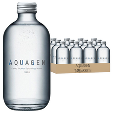 AQUAGEN 海洋深層氣泡水, 330ml, 24瓶