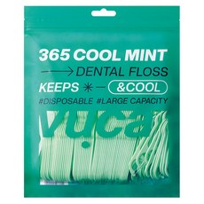 vuca 酷涼薄荷牙線, 1個, 365入