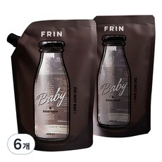 프린 런드리 시럽 세탁세제 본품 베이비 & 이너웨어, 6개, 450ml