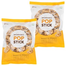 TheOdam 糙米爆米花棒, 200g, 2袋